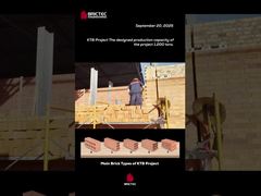 ব্রিকটেকের কেটিবি প্রকল্পের ভিতরে 1200 টন/দিনের ইট কারখানা নির্মাণাধীন